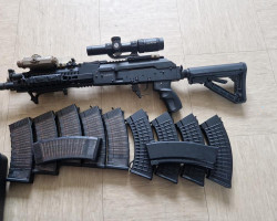 G&G AK74 (RK74-e) locked to se - Used airsoft equipment