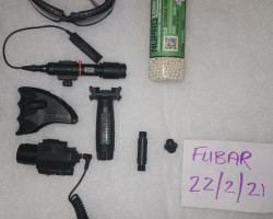 Airsoft accessories - Used airsoft equipment