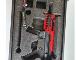 JG SMG-5K Compact Red/Black - Used airsoft equipment