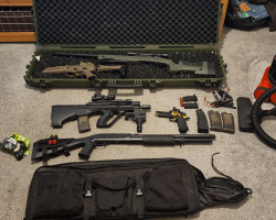 Bulk collection - Used airsoft equipment