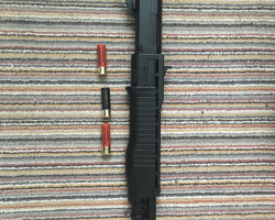 Double Eagle Spas12 Tri-Barrel - Used airsoft equipment
