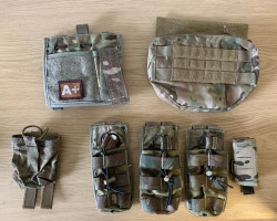 Multicam pouches - Used airsoft equipment