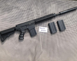 SR25 with extra mags - Used airsoft equipment