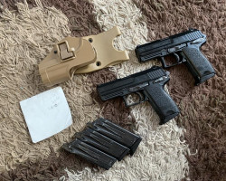 2 KWA USP compacts - Used airsoft equipment
