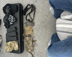 Assorted airsoft gear - Used airsoft equipment