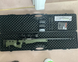 Well MB08 Upgraded Sniper - Used airsoft equipment