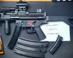 WE Apache MP5K(upgraded) + 6 M - Used airsoft equipment