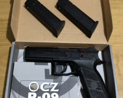 CZ P-09 pistol GBB - Used airsoft equipment