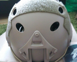 Tan PJ Style Helmet - Used airsoft equipment