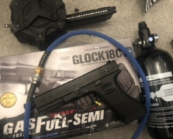 HPA glock 18c. TM - Used airsoft equipment