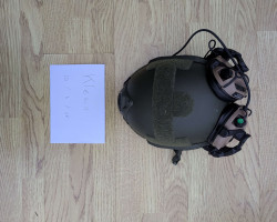 Ranger Green Set (Vest, Helmet - Used airsoft equipment