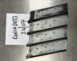 WE 1911 GBB Magazines x4 - Used airsoft equipment