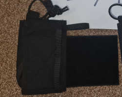 2x velcro side pouches for rig - Used airsoft equipment