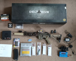 Fully upgrade hk416 - Used airsoft equipment