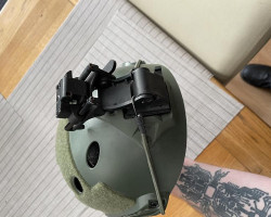 Helmet with GOPro mount - Used airsoft equipment