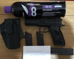 CZ gbb pistol plus extras - Used airsoft equipment