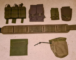 OD Molle Belt Kit Equipment - Used airsoft equipment