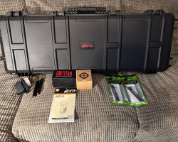 CYMA M4, carry case + more - Used airsoft equipment
