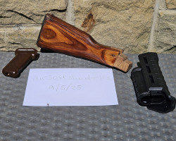 Izhevsk AKM wood stock - Used airsoft equipment