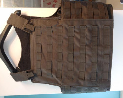 Plate carrier vest (black) - Used airsoft equipment