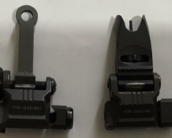 Genuine G&G iron sights - Used airsoft equipment