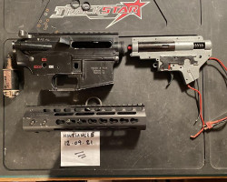 Hk receiver/rail/gearbox/motor - Used airsoft equipment