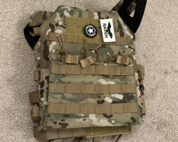 Multicam Airsoft Chest Rig - Used airsoft equipment