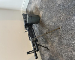 ASG m60 machine gun - Used airsoft equipment