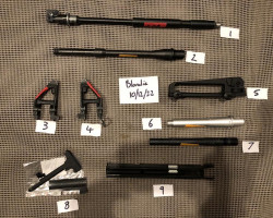 Various part clearout- lot 10 - Used airsoft equipment