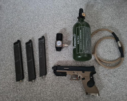 Upgraded Glock 17 Hpa - Used airsoft equipment