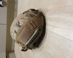 Fast Helmet & Multicam Cover - Used airsoft equipment