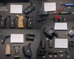 AEG and GBBR accessories - Used airsoft equipment