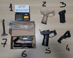 Various Items - Used airsoft equipment