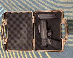 ASG CZ P-09, holster, case - Used airsoft equipment