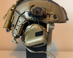 Airsoft fast helmet setup - Used airsoft equipment