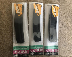 3X JG MP5 metal high cap mags - Used airsoft equipment