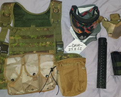Various Items - Used airsoft equipment