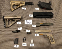Various parts clearout- lot 14 - Used airsoft equipment