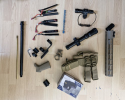 Variety of parts - Used airsoft equipment