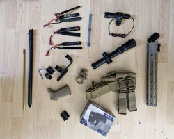 Scopes, Rail, Torch, Grip - Used airsoft equipment