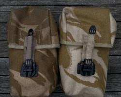 Desert DPM Utility pouches - Used airsoft equipment