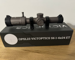 VICTOPTICS S6 1 - 6 x 24 ET - Used airsoft equipment