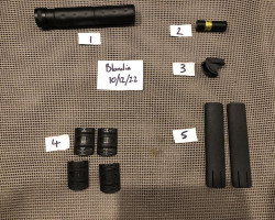 Various parts clearout- lot 18 - Used airsoft equipment