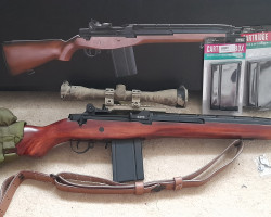 Cyma M14 REAL WOOD STOCK - Used airsoft equipment