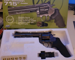 Dan Wesson 715 6" Revolver Co2 - Used airsoft equipment