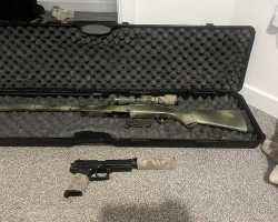 Upgraded TM VSR G Spec Bundle - Used airsoft equipment