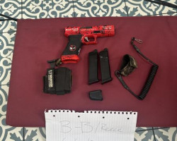 Deadpool/spiderman G17 - Used airsoft equipment