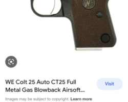 We colt 25 - Used airsoft equipment