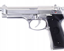 WE m92f (chrome) - Used airsoft equipment