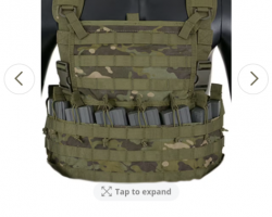 Rifleman plate carrier - Used airsoft equipment
